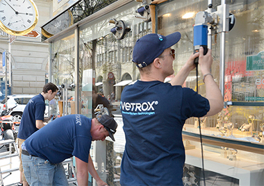 VETROX - Glasoberflächen-Technologien vetrox, glaskratzer entfernen, glasreparatur, verkratztes glas, glasschutz, esg, vsg, isolierglas, glassanierung, float, glaskratzerentfernung